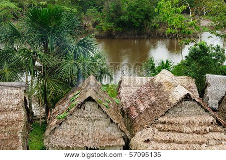 Peruvian Amazonas, Indian Settlement