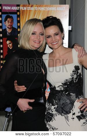 Marley Shelton and Carla Gugino at the 