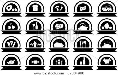 set twenty food objects