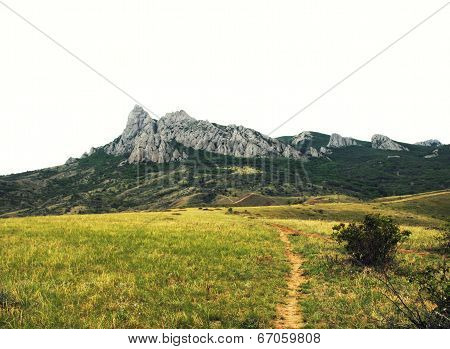 The mountain