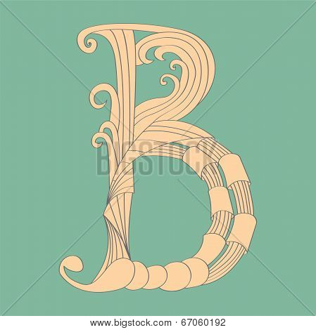 Letter B - Script