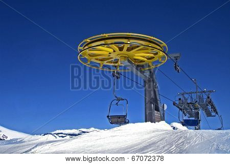 Ski chairlift