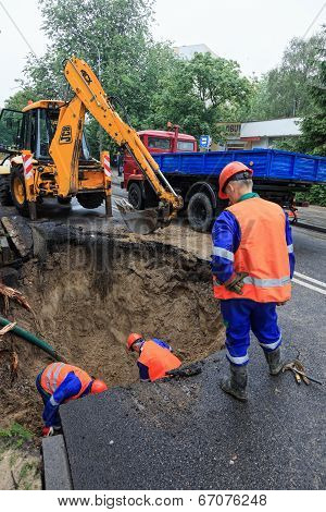 Damaged Road