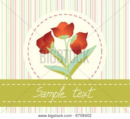 Floral hilsen