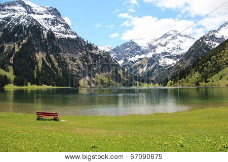 Visalpsee in Austria