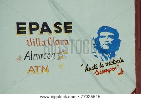 Cuba's Politic Propaganda at Villa Clara ATM