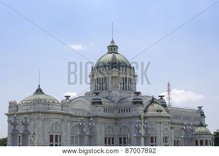The Ananta Samakhom throne hall in thailand