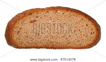 Rye bread slice