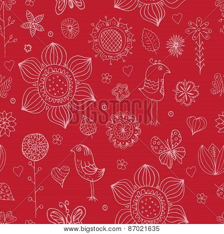Doodle Seamless Pattern