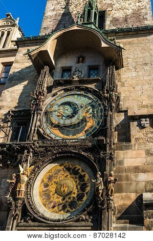 The Astronomical Clock In Prague