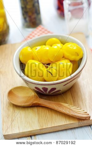 marinated Pattison