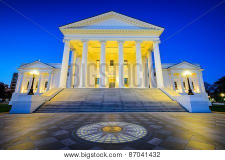 Richmond State Capitol in Richmond, Virginia, USA.