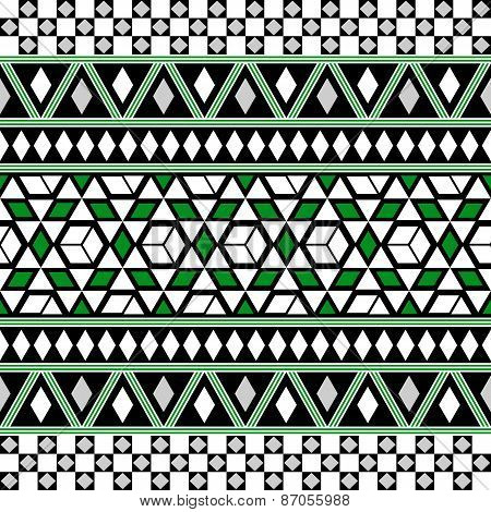 Tribal Seamless Pattern. Ethnic Vector Background
