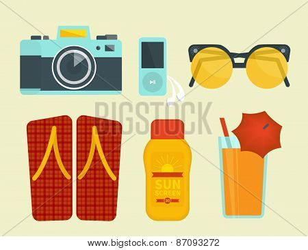 Summer vacation attributes