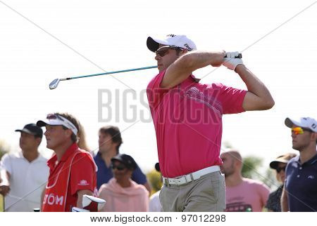 Jaco Van Zyl At The Golf French Open 2015
