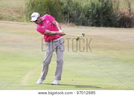 Jaco Van Zyl At The Golf French Open 2015