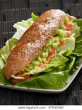 Sandwitch With Salmon