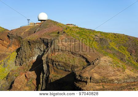 Pico do Arieiro, at 1818 meters high, is Madeira island's third highest peak, Portugal