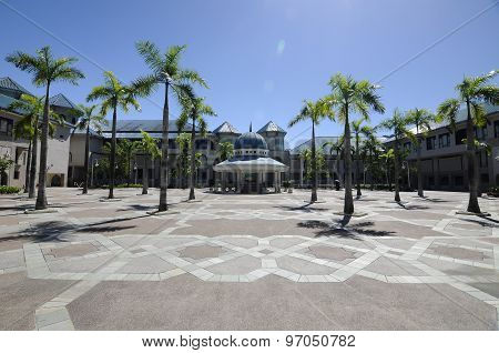 Sultan Haji Ahmad Shah Mosque a.k.a UIA Mosque in Gombak, Malaysia