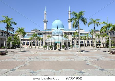 Sultan Haji Ahmad Shah Mosque a.k.a UIA Mosque in Gombak, Malaysia