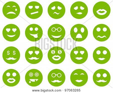 Smile and emotion icons