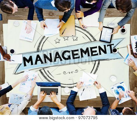 Management Manager Trainer Director Role Model Concept