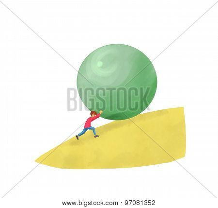 gigantic illustration