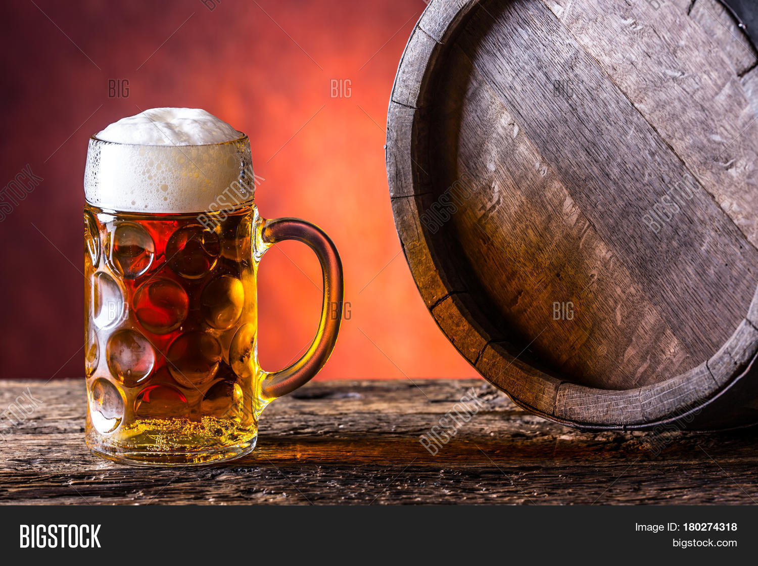 Beer Oak Barrel. Draft Image & Photo (Free Trial) Bigstock