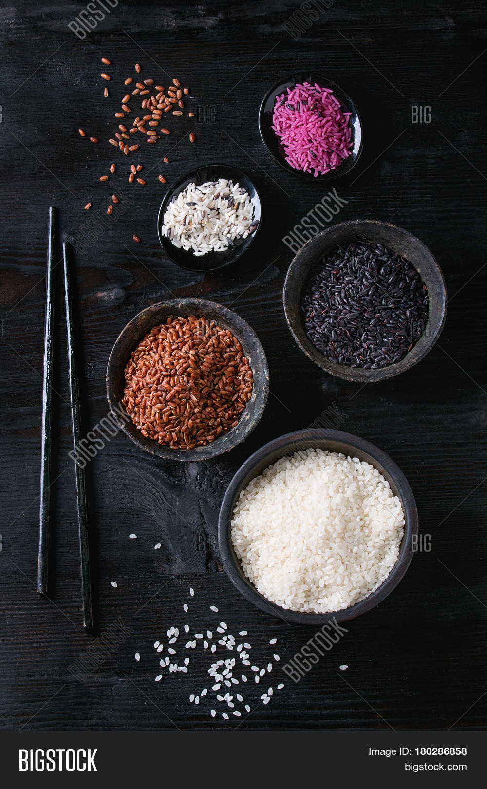 Variety Assortment Raw Image & Photo (Free Trial) | Bigstock