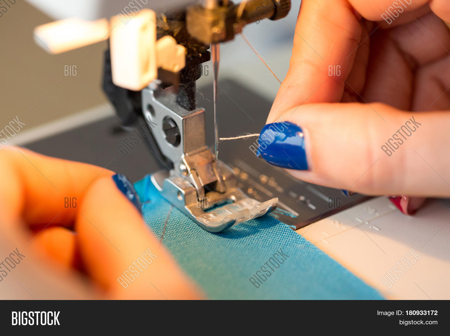 Needlework Hand Image & Photo (Free Trial) Bigstock