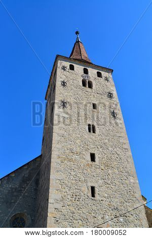 Aiud city romania medieval fortress tower landmark architecture