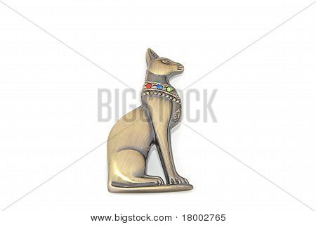 Egyptská kočka. Figurka.