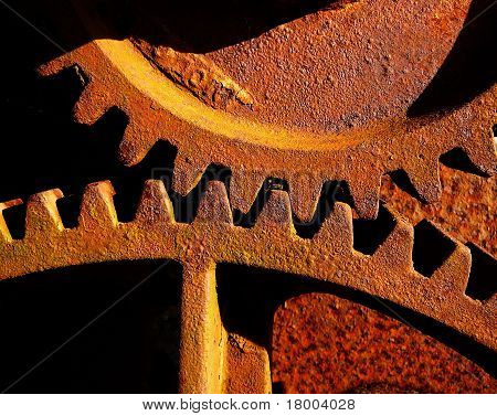 Textura de ferrugem