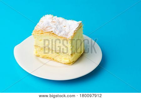 Italian Cremeschnitte Sweet Cream Pie
