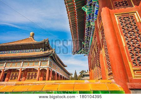 Beihai Park in Beijing  Palace China Asia