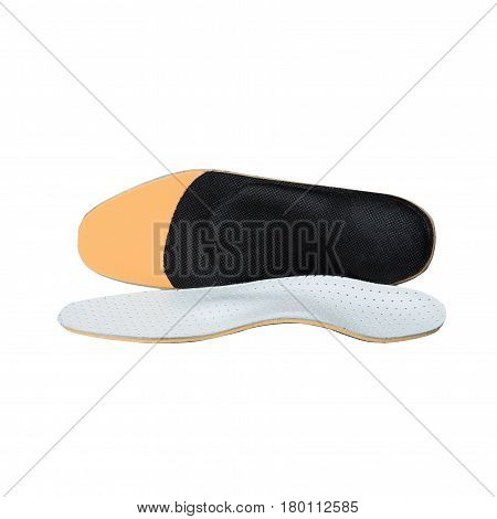 Orthopedic Insoles On White Background
