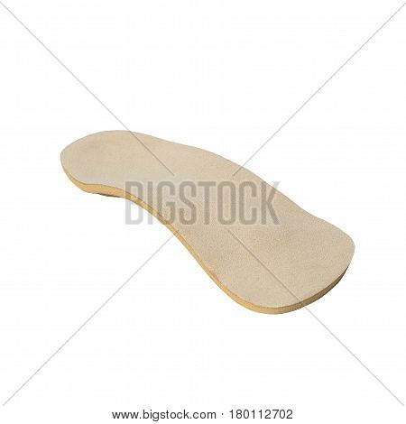 Orthopedic Insoles On White Background