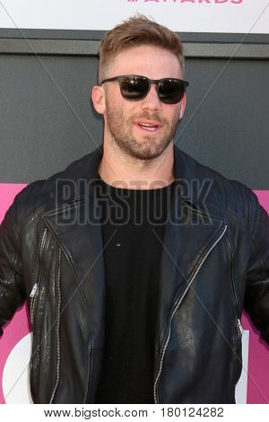 LAS VEGAS - APR 2:  Julian Edelman at the Academy of Country Music Awards 2017 at T-Mobile Arena on April 2, 2017 in Las Vegas, NV