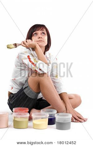 Dipinto di donna