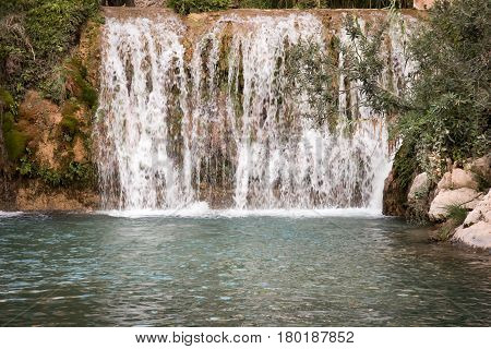 Algar fountains, Callosa de Ensarria, Alicante province, Spain.