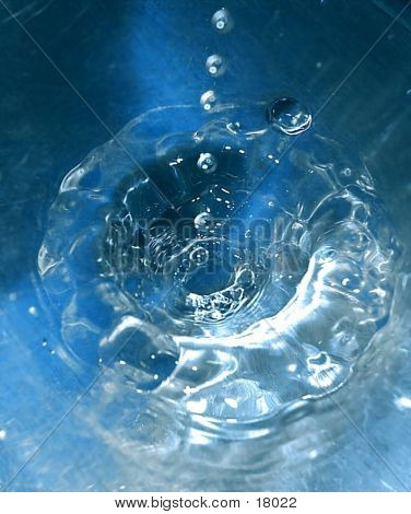 Goccia blu