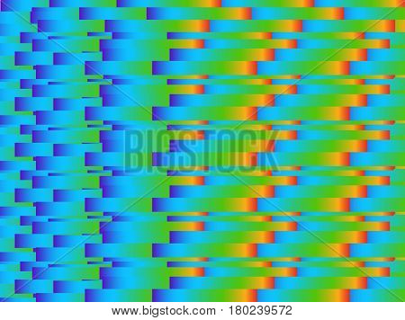 Rainbow texture background. Creative geometric ornament on color background. For design wallpaper cover invitation fabric. Vector background.Vector texture. Vector pattern.