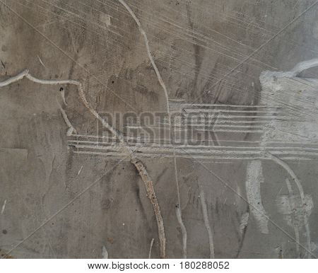 Detail scratch on cement wall for background