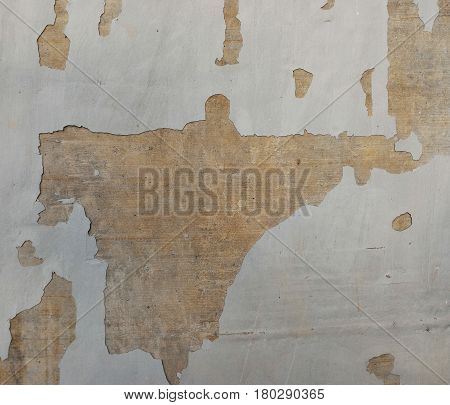 Detail surface of  broken cement wall for background