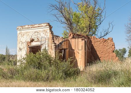 A ruin in Waterkloof a small village near Philippolis in the Free State Province