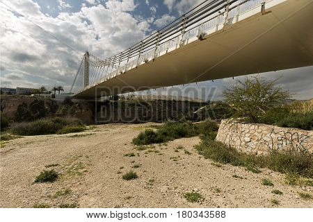 Bridge Of The Bimillennial In Elche, Spain.