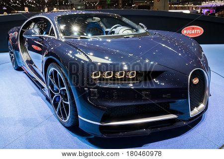 New Bugatti Chiron Sportscar