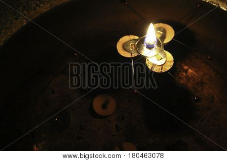 Intended for incense candles and holy shrines.