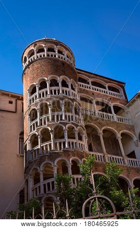 Palazzo Contarini del Bovolo Venice Veneto Italy