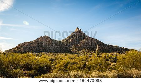 Pinnacle Peak In Scottsdale, Arizona
